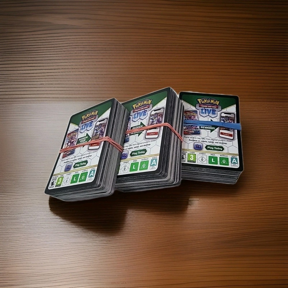 Pokémon TCG BULK lot Online CODE Cards Scarlet & Violet Sets 267 Cards‎